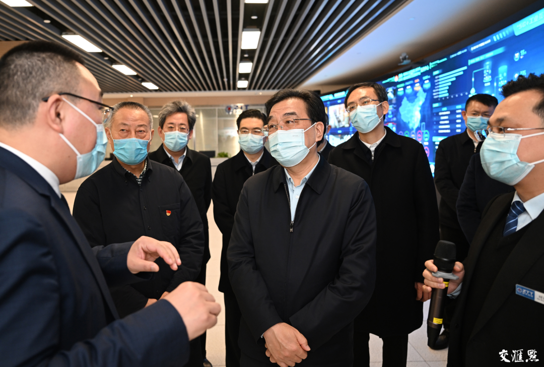江苏省委书记信长星考察6163银河科技